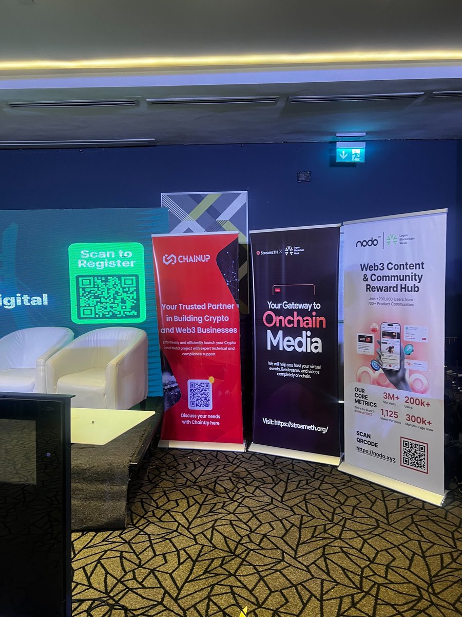 Official_NODO's tweet image. Exciting times at #LagosBlockchainWeek!

Our very own Content Operations Lead, Chidubem, rocked the stage at @LagosBlockWeek, diving deep into “Community-Driven Strategies for Scalable User Growth.”