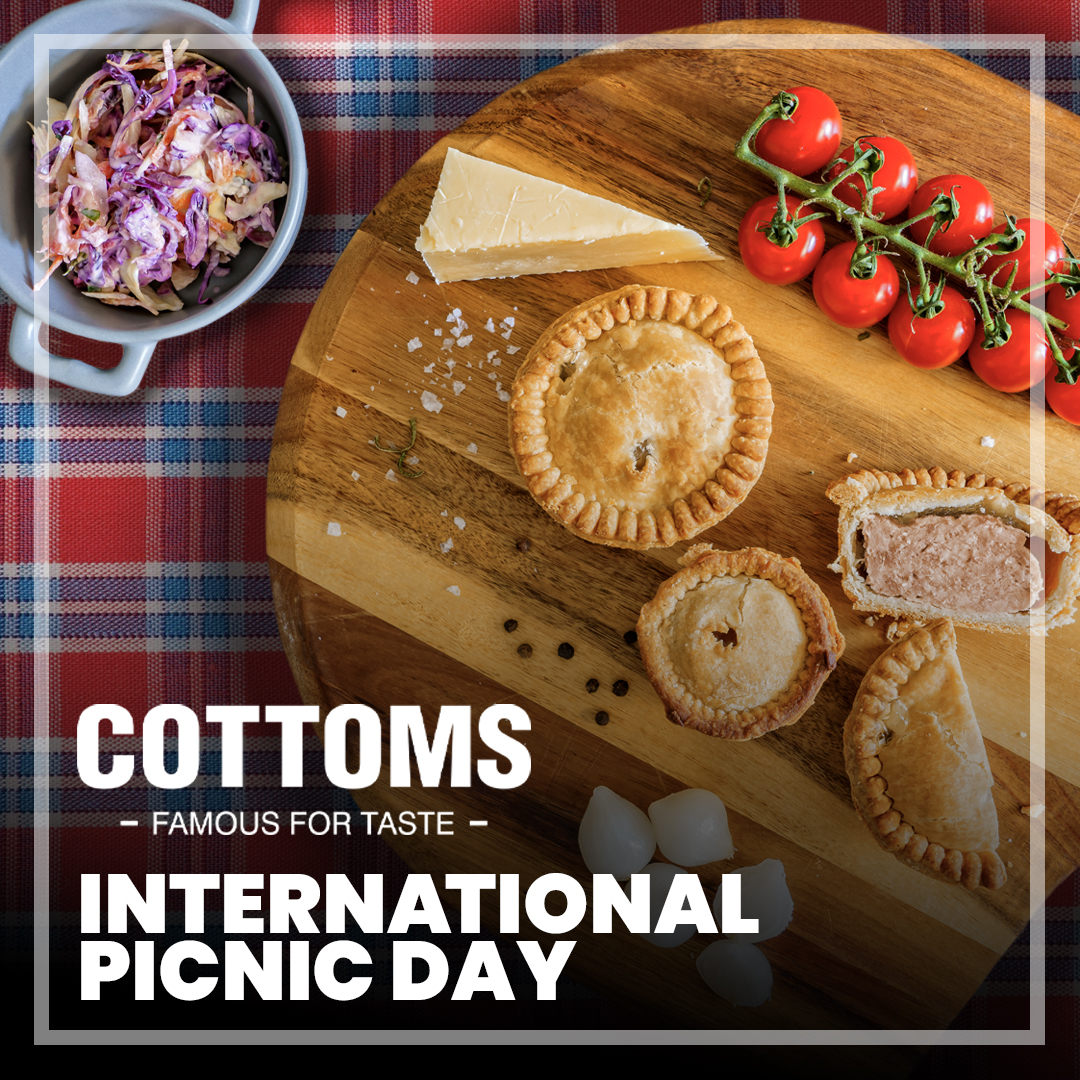 🌍 🥧 Celebrate International Picnic Day with Cottoms! 🥧 🌍

Share your picnic moments with us using #CottomsPicnicDay and let's make this International Picnic Day the tastiest one yet!

Happy picnicking! 🌳🧺❤️

#InternationalPicnicDay #CottomsDelights #PicnicPerfect #FoodieFun