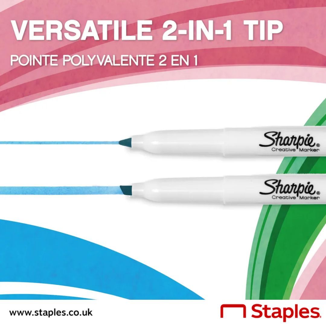 StaplesUK's tweet image. Unleash your creativity with Sharpie S-Note!🎨

These innovative markers are perfect for sketching, highlighting and note-taking. Available to shop in packs of 4, 12 &amp;amp; 20 - explore the collection and let your imagination run wild!

🛒 buff.ly/44MaOb9
-
#StaplesUK #Sharpie