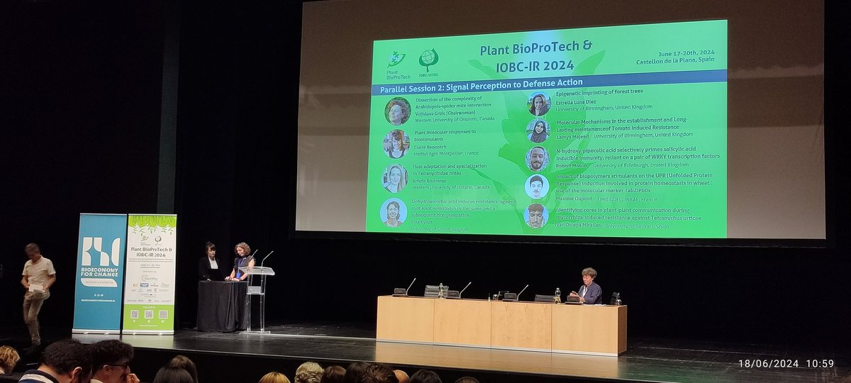 PARALLEL SESSION 2!!
Signal Perception to Defense Action

#IOBCBioProtechCS

#innovation #bioproducts #agriculture #agricultureandfarming #sustainability #bioeconomy #plantbioprotech