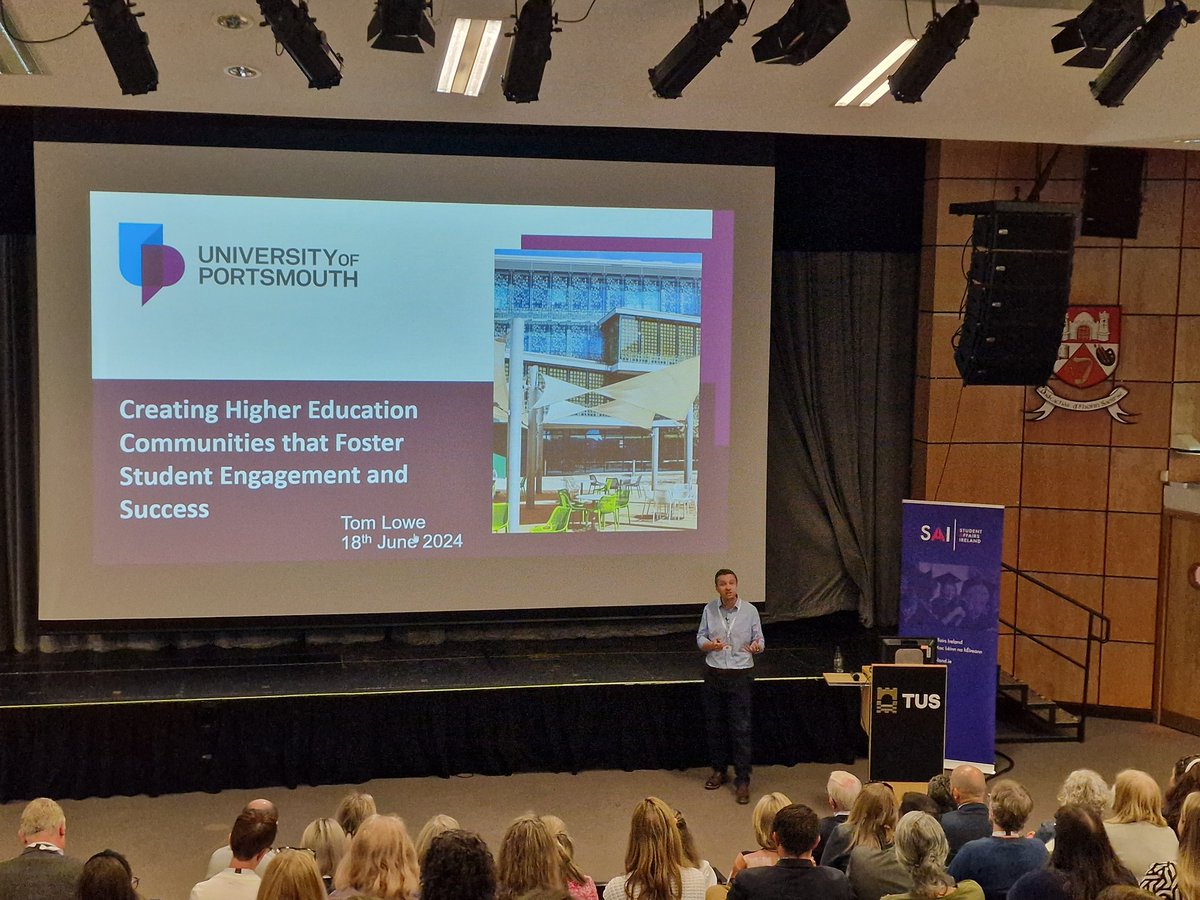 Keynote address - Creating Higher Education Communities that Foster Student Engagement and Success by Tom Lowe #SAI2024
