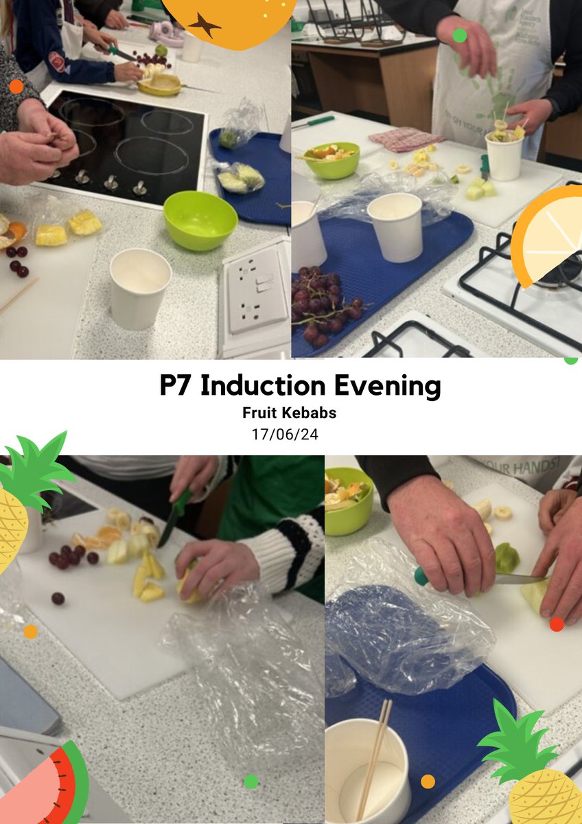 Thank you to all adults and children who visited our  workshop within our HFT department last night.It was lovely to meet everyone We look forward to welcoming our new S1 in August. #workingtogether #p7inductionworkshop #healthandfoodtechnology #healthychoices