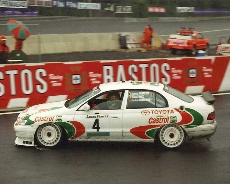 RSF_Motorsport's tweet photo. R. Verreydt / F. Loix and I. Holderied, Toyota Carina GTi.
24 Hours Spa, 1996.
#Touring #Endurance #SpaFrancorchamps #Verreydt #Loix #Holderied #Toyota https://t.co/xQwQglQ8TK