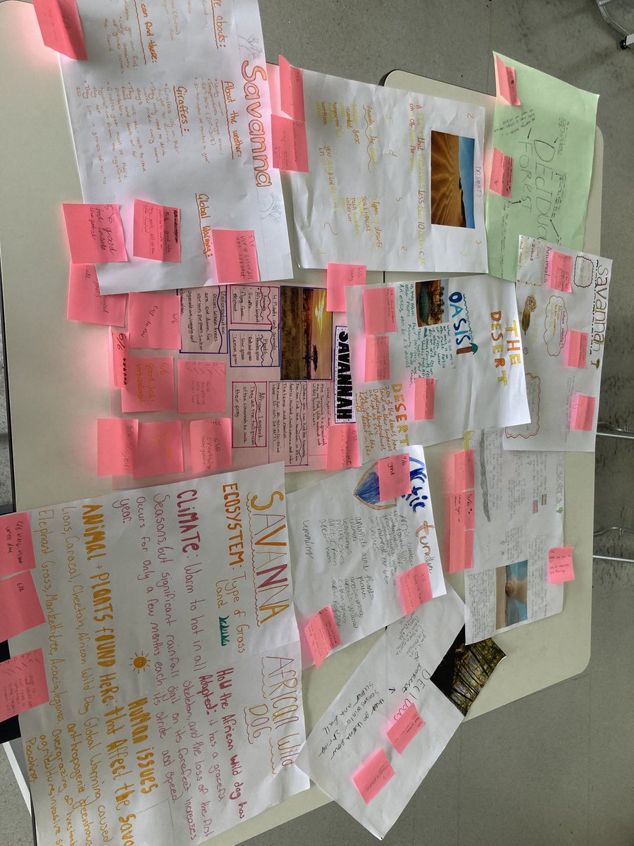 Garnock Science Department (@garnockscience) on Twitter photo S2 have been peer assessing their ecosystems posters against their success criteria. Giving them a grade, then positive feedback as well as next steps.
<a href="/GarnockCampus/">Garnock Community Campus</a>
#peerassessment
#bgescience S2 have been peer assessing their ecosystems posters against their success criteria. Giving them a grade, then positive feedback as well as next steps.
<a href="/GarnockCampus/">Garnock Community Campus</a>
#peerassessment
#bgescience