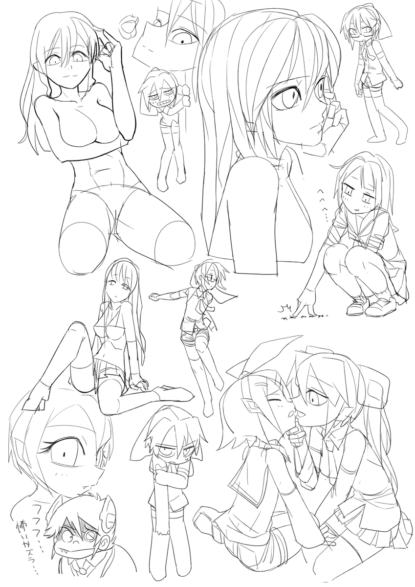 絵柄変遷で昔の絵あさってたけど2014年頃は毎日描いてたからか、らくがきの絵がかわいい。 