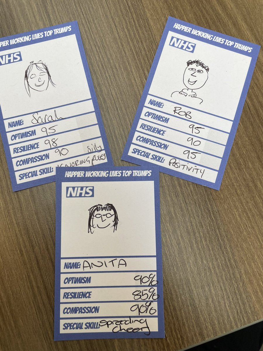 Great ice breaker from <a href="/NHSCommsJoe/">Joe Blunden 💙</a> Top Trumps.   #QiTwitter #happiernhs <a href="/AnitaDehavilla1/">Anita Dehavilland</a> <a href="/SarahwResearch/">Sarah Williams</a>