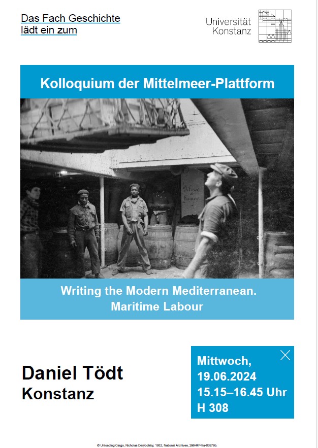 Daniel Tödt (@danieltdt1) on Twitter photo I am excited to discuss at the #MediterraneanPlatform of the <a href="/UniKonstanz/">Universität Konstanz</a> the first draft of a paper on #Maritime #Labour to be published as a chapter of the "Oxford Handbook of the Modern Mediterranean" <a href="/JovoMiladinovic/">Jovo Miladinović</a> #ManuelBorutta I am excited to discuss at the #MediterraneanPlatform of the <a href="/UniKonstanz/">Universität Konstanz</a> the first draft of a paper on #Maritime #Labour to be published as a chapter of the "Oxford Handbook of the Modern Mediterranean" <a href="/JovoMiladinovic/">Jovo Miladinović</a> #ManuelBorutta
