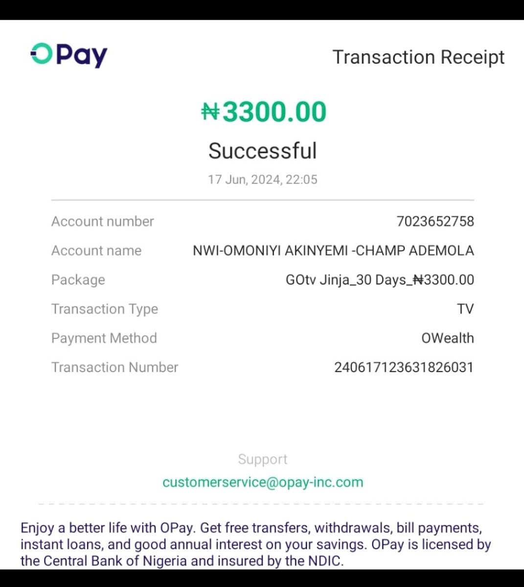 aa_omoniyi's tweet photo. @GOtvNg I made payment yesterday, but the subscription is yet to be active. Your myGotv app is not helping as well. This is frustrating https://t.co/SQ56VRps1M