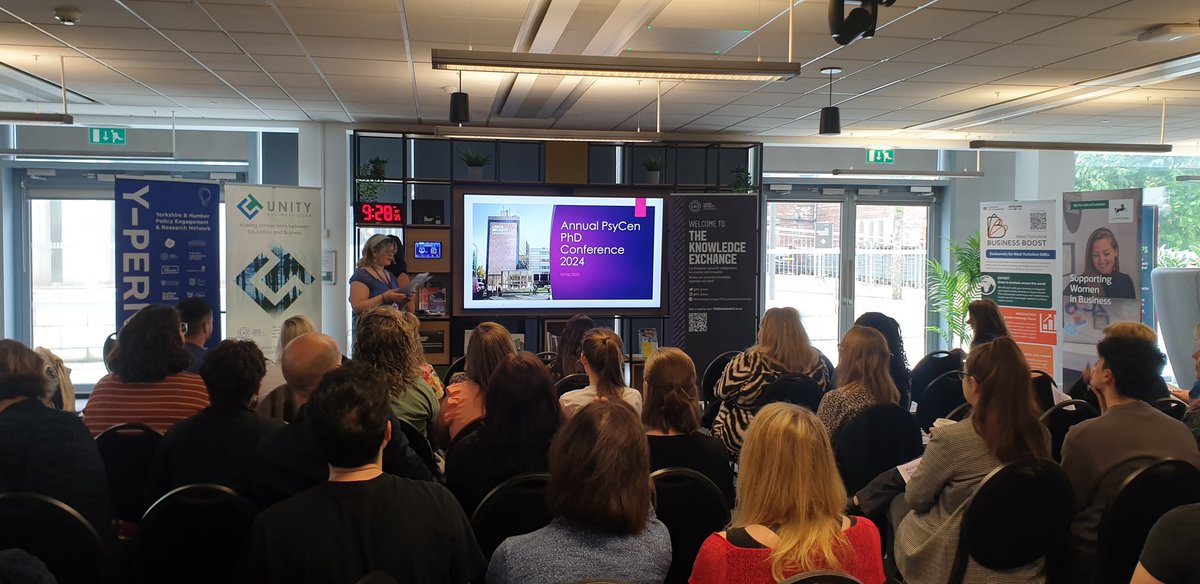 @PsyCen (@psycenlbu) on Twitter photo Packed room here at the <a href="/TKE_Beckett/">The Knowledge Exchange (TKE) at Leeds Beckett</a> for our <a href="/psycenLBU/">@PsyCen</a> PGR conference, hosted by <a href="/MarieGwynbleidd/">Marie (Luo) Gwynbleidd</a> & Felicity Woodhouse. Presentations and poster presentations galore! Packed room here at the <a href="/TKE_Beckett/">The Knowledge Exchange (TKE) at Leeds Beckett</a> for our <a href="/psycenLBU/">@PsyCen</a> PGR conference, hosted by <a href="/MarieGwynbleidd/">Marie (Luo) Gwynbleidd</a> & Felicity Woodhouse. Presentations and poster presentations galore!