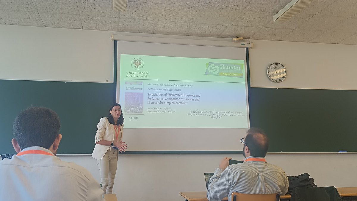 jcis_sistedes's tweet photo. Compartimos algunas imágenes de la sesión 6 de #JCIS2024 dedicada a los Microservicios.
#SISTEDES #CEDI
@CongresoCedi @JornadaSistedes https://t.co/vygad0wml6