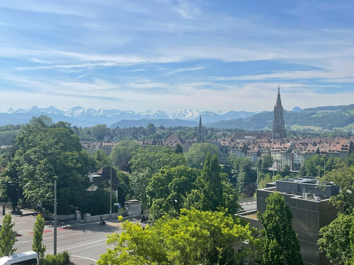 In Bern🇨🇭today at <a href="/TAFTIE_network/">TAFTIE</a> annual conference to discuss social innovation💡 

How to fund them, promote &amp; measure their impact? 
Thank you <a href="/Innosuisse/">Innosuisse</a> for hosting us! And what a view!🤩

<a href="/NCBR_pl/">NCBR</a> <a href="/parpgovpl/">Polska Agencja Rozwoju Przedsiębiorczości</a>