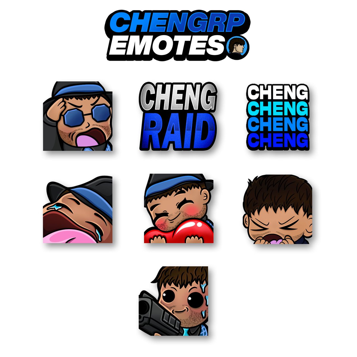 NowsynergyGFX's tweet photo. Some of my emote work! More to come soon! 😍🎨 https://t.co/u0GMM2qBtc