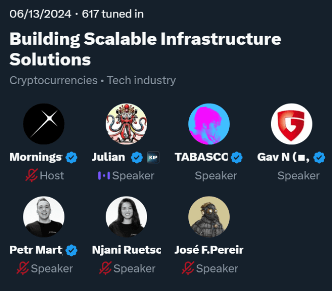 KIP Protocol (@kipprotocol) on Twitter photo During a recent @Morningstar_vc AMA, our co-founder <a href="/julian_kip/">Julian @ 𝗞𝗜𝗣 ㊋⫸</a> shared some insights on building scalable Web3 AI infrastructure solutions 🎧✨
"In our quest to make decentralized RAG smooth, we collaborated closely with Ethan at <a href="/ParticleNtwrk/">Particle Network</a>. We integrated account During a recent @Morningstar_vc AMA, our co-founder <a href="/julian_kip/">Julian @ 𝗞𝗜𝗣 ㊋⫸</a> shared some insights on building scalable Web3 AI infrastructure solutions 🎧✨
"In our quest to make decentralized RAG smooth, we collaborated closely with Ethan at <a href="/ParticleNtwrk/">Particle Network</a>. We integrated account