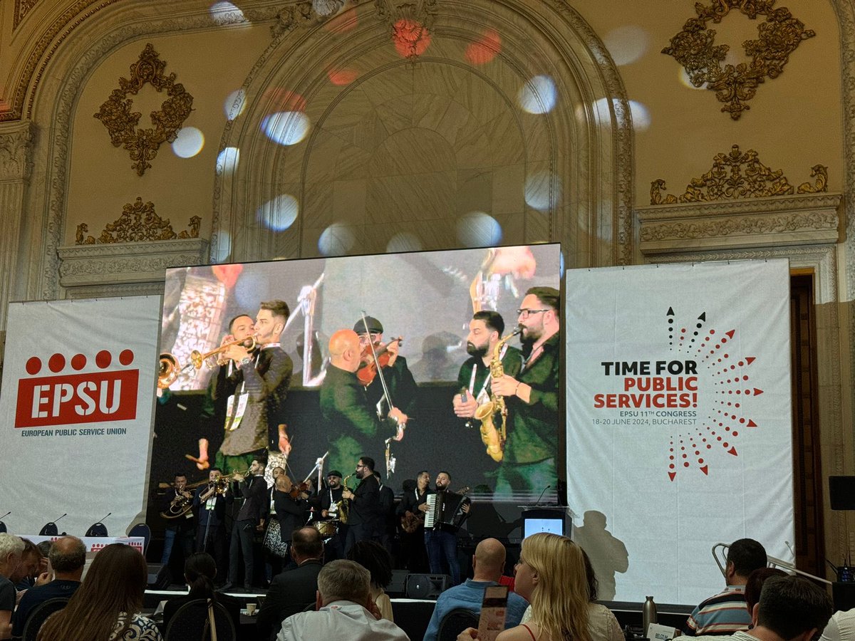 La nostra Secretaria General  <a href="/_efermar/">Encarna Fdez UGT</a> participa al #EPSUcongress24 EUROPEAN PUBLIC UNION a Bucarest "TIME FOR PUBLIC SERVICES"