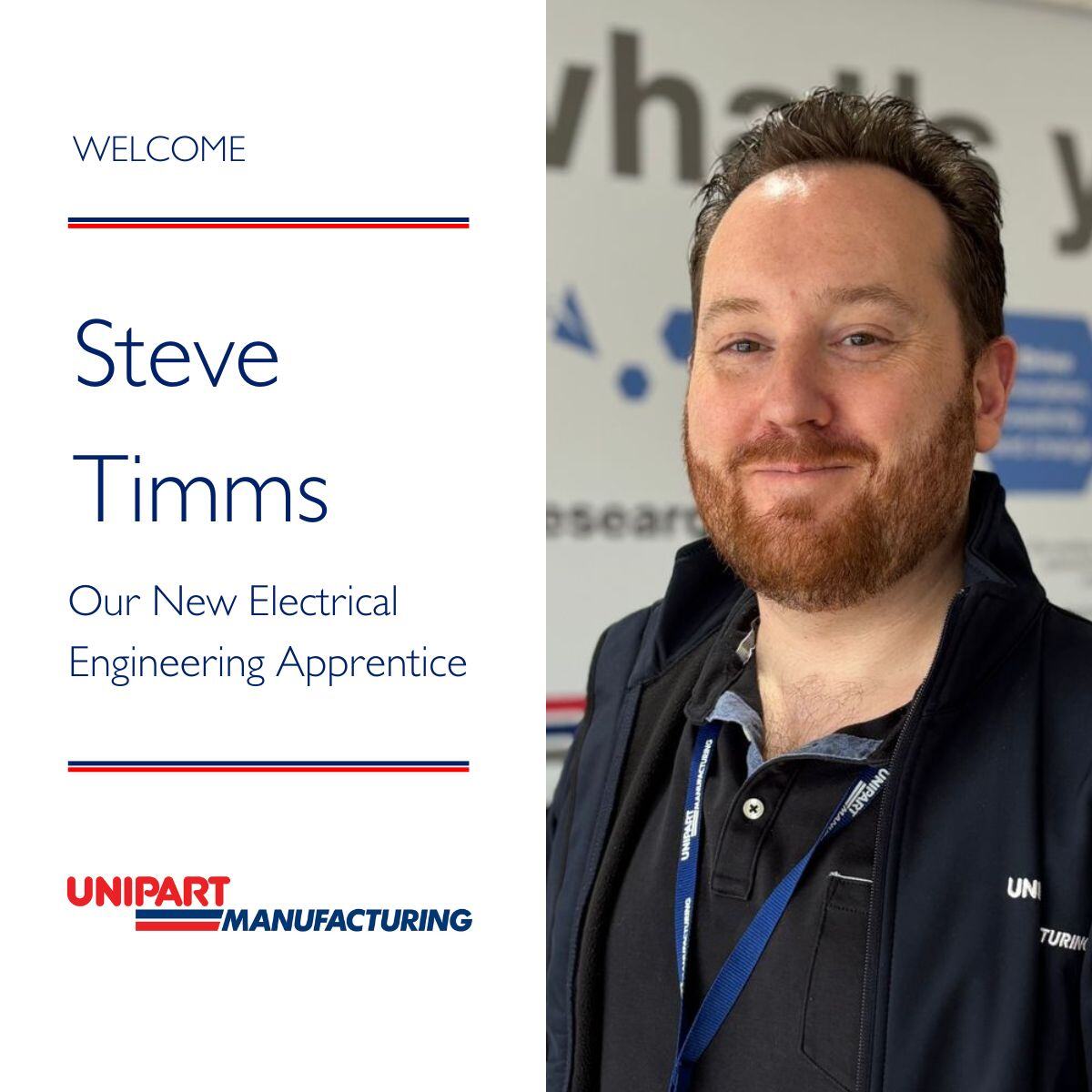 Unipart Manufacturing (@unipartmfg) on Twitter photo We are delighted to announce that Steve has joined our team! His enthusiasm for the industry has inspired him to pursue this apprenticeship, an opportunity for nurturing personal and professional growth. Join us in congratulating Steve on this exciting new chapter. We are delighted to announce that Steve has joined our team! His enthusiasm for the industry has inspired him to pursue this apprenticeship, an opportunity for nurturing personal and professional growth. Join us in congratulating Steve on this exciting new chapter.