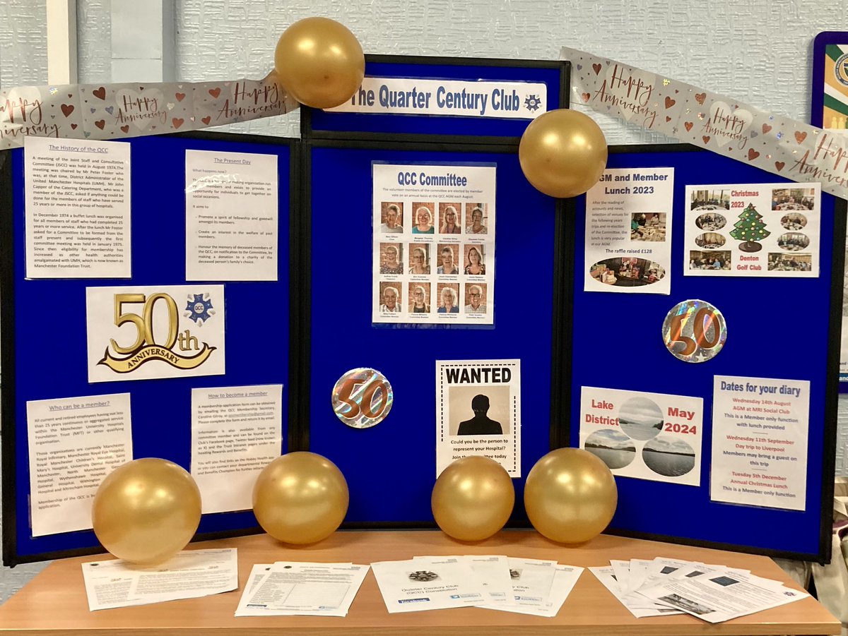 Ready to recruit new members at <a href="/NorthMcrGH_NHS/">North Manchester General Hospital</a> for the Rewards and Benefits Looking After You Roadshow. We are here until 2pm so come along and see us.