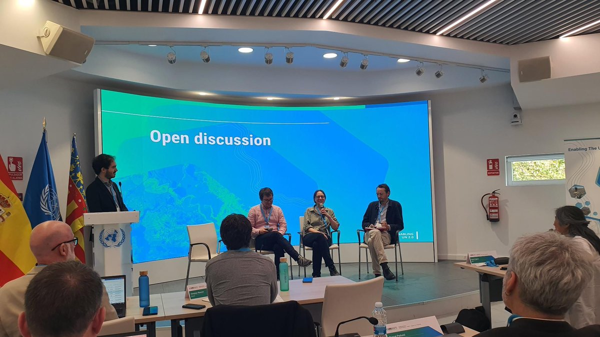 openstreetmap's tweet image. OSMf board member Sarah Hoffmann recently joined the 3rd annual UNMaps conference in Valencia, Spain to present about OSM and participate in a discussion about #crowdsourced #geodata. @un_mappers @GIScienceHD @hotosm

blog.openstreetmap.org/2024/06/18/ope…