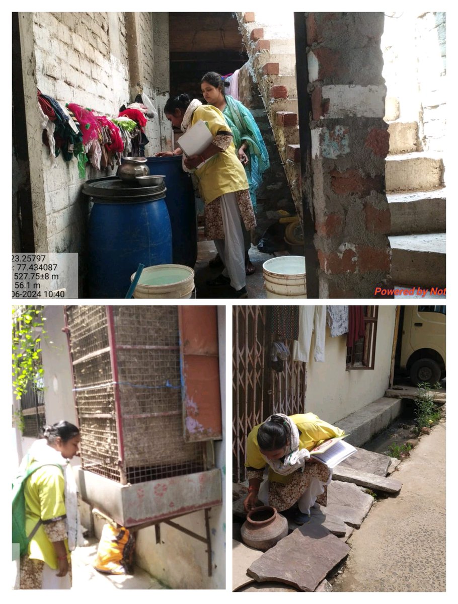 एम्बेड परियोजना दवारा वार्ड 71 गुप्ता कॉलोनी , सुंदर नगर मुझे डेंगू मलेरिया होम वेजीट किया गया साथ ही समुदाय के लोगों को घर घर डेंगू मलेरिया के लक्षण की जानकारी दी गई <a href="/embed/">Embed</a> <a href="/sksomya/">Som Sharma</a> <a href="/santoshbhargav2/">Dr. Santosh Bhargava</a> <a href="/cmhobhopal/">cmhobhopal</a> @HimanshuJayswar <a href="/FamilyhealthIn/">Family Health India</a>  <a href="/CollectorBhopal/">Collector Bhopal</a> <a href="/probhopal/">PRO JS Bhopal</a>