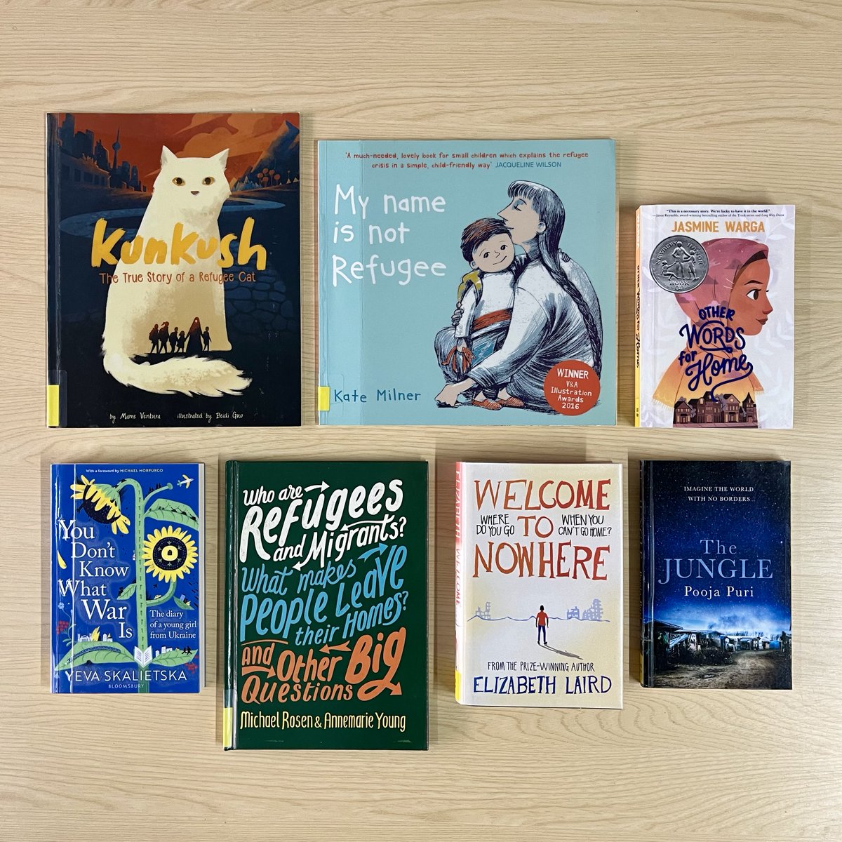 It's #RefugeeWeek and we wanted to share some of the books that focus on the experiences of those seeking safety. From picture books to non-fiction, we have lots of resources available in our Teaching Practice Collection. Find more here: tinyurl.com/yc4vmuk2
#YourBCULibrary