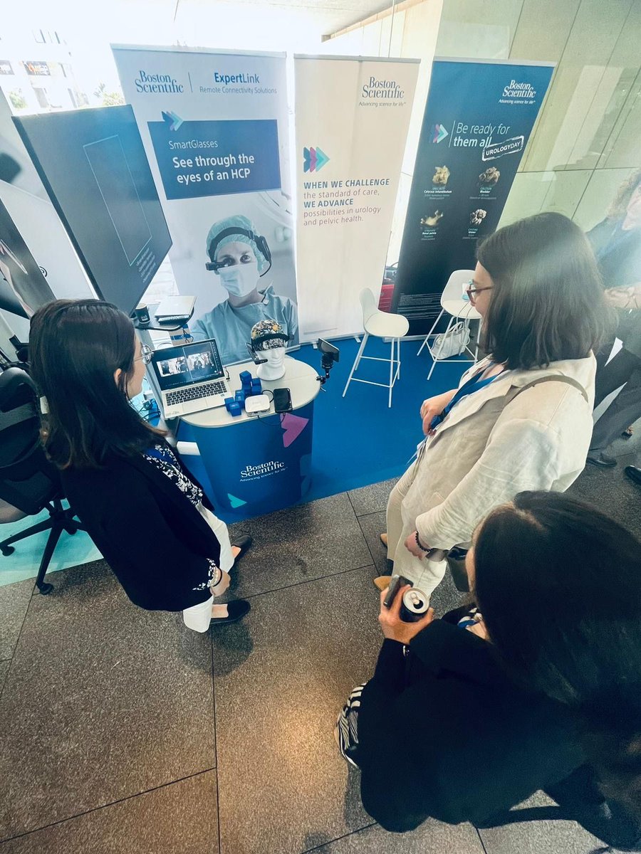 Congratulations to our partner, <a href="/bostonsci/">Boston Scientific</a> Urology, for an outstanding setup at the recent Urology Congress🇪🇸, showcasing the latest in remote technology!
👉tinyurl.com/5y8kvv7s
#telepresence #telementoring #teleproctoring #smartglasses #remotecollaboration