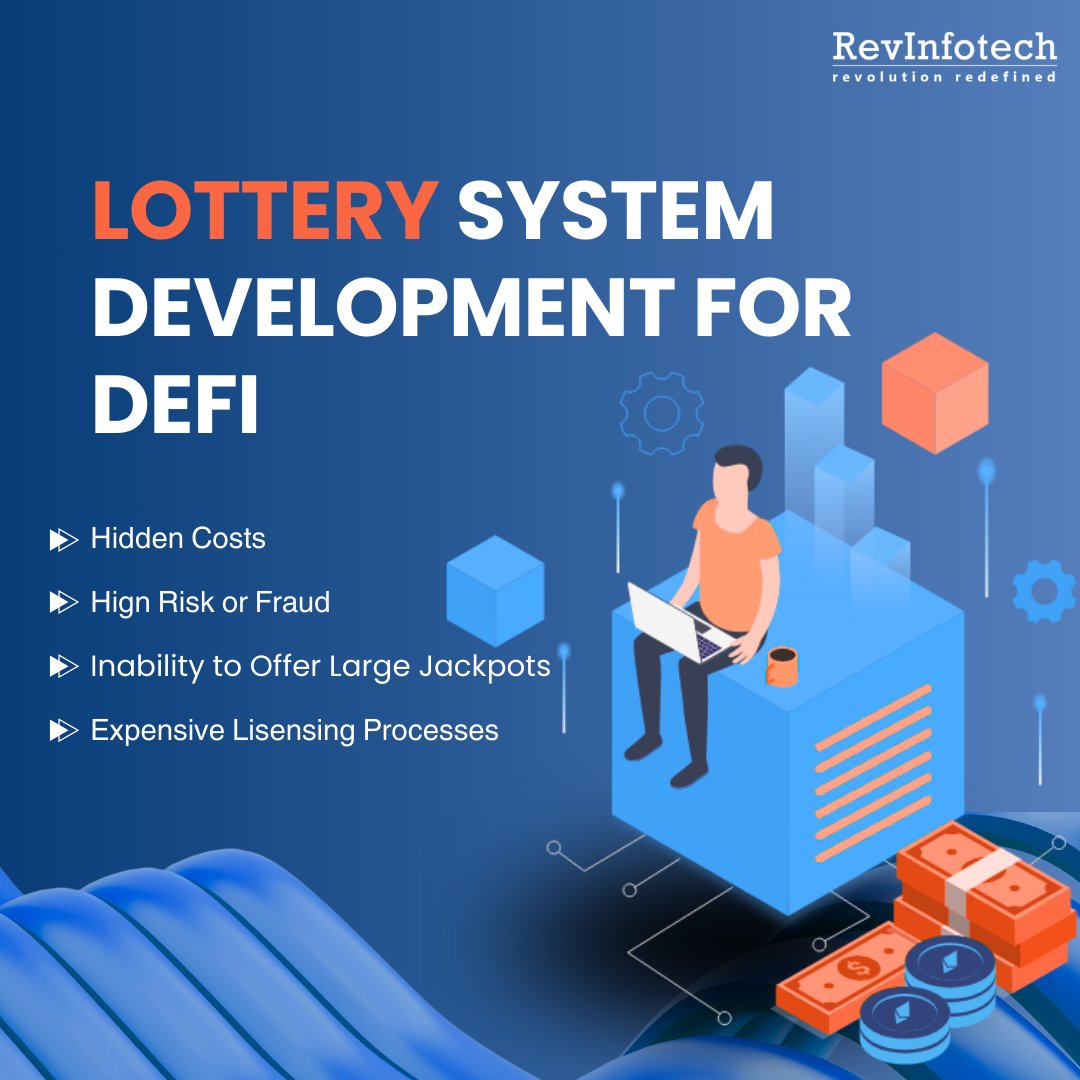 RevInfotech's tweet image. Transform the industry with our innovative lottery system development for DeFi! 🎰🔗

By leveraging decentralized finance, we create secure, transparent, and fair lottery systems that benefit both players and operators.

 #DeFi #LotterySystem #Blockchain #DecentralizedFinance