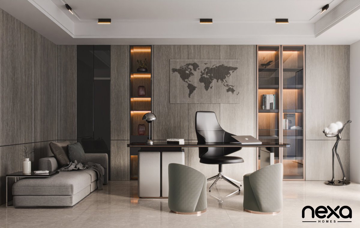 NexaHomesAu's tweet image. Forget about the chaos and work in peace with Nexa Homes&apos; functional and elegant work area space that will make your work easy and less hectic. Nexa Homes: You dream, we build. 🏠✨
#workarea #homeinterior #homeinteriordesign #interiorhomes #customhomesbuilder  #interiordesign