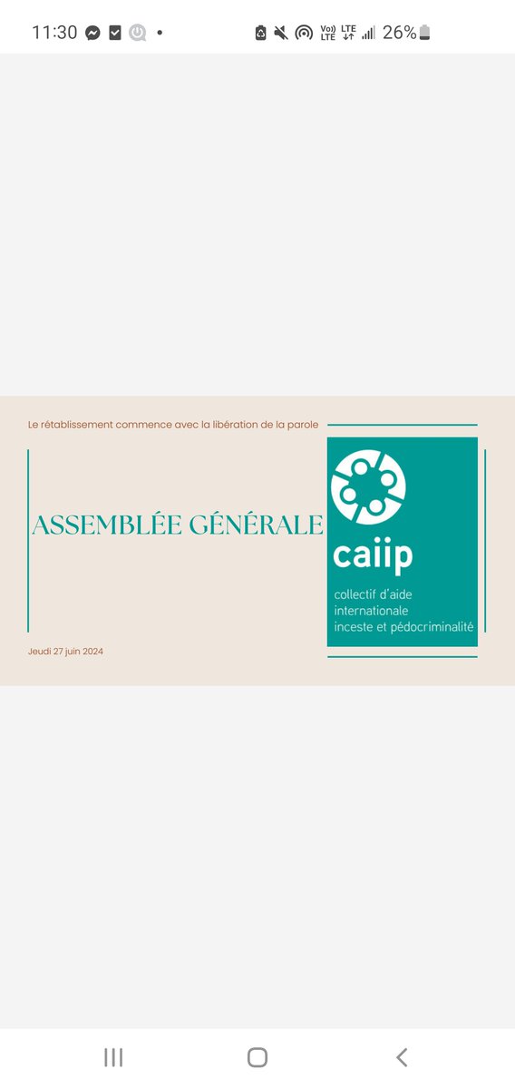 CaiipOrg's tweet image. L'équipe du Caiip vous invite à son Assemblée Générale le 27 juin à 20h!
Le lien de connexion à la visioconférence vous a été envoyé par email. Si vous ne l'avez pas reçu c'est que vous adhésion n'est plus à jour, vous pouvez ré-adhérer gratuitement sur HelloAsso ! A bientôt !