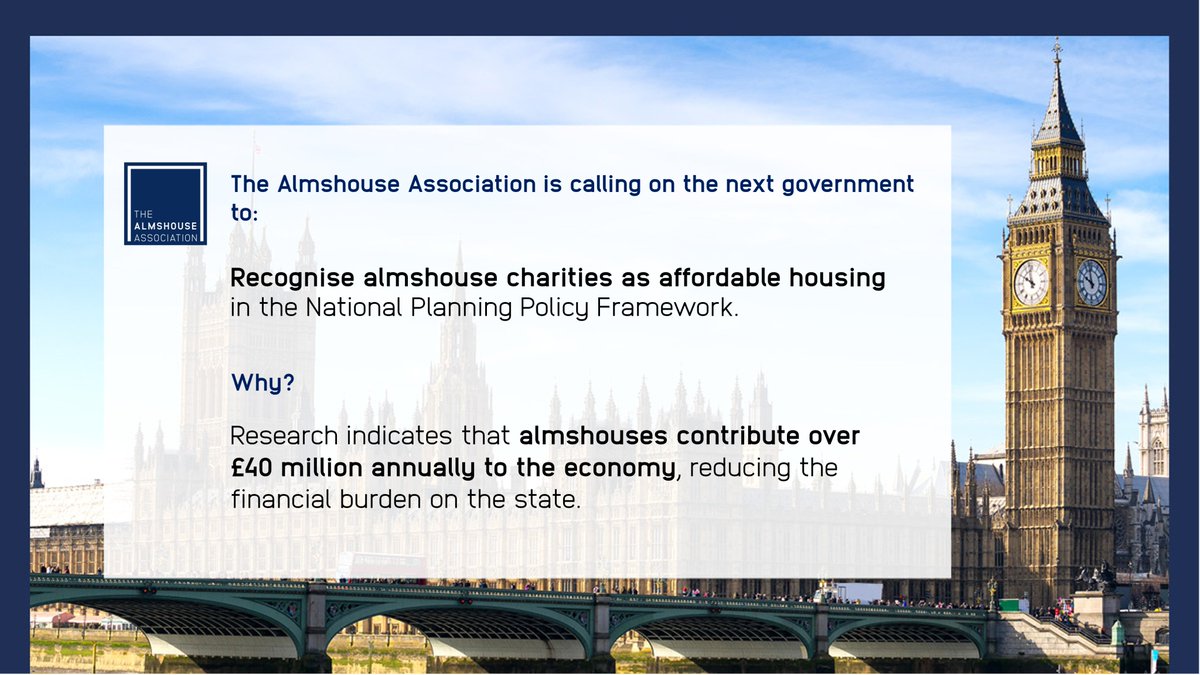 AlmshouseAssoc's tweet image. The current government definition of #affordablehousing is not affordable for most – almshouse charity trustees trying to build more #almshouses for people in housing need find the planning system discriminates against this fantastic form of housing.