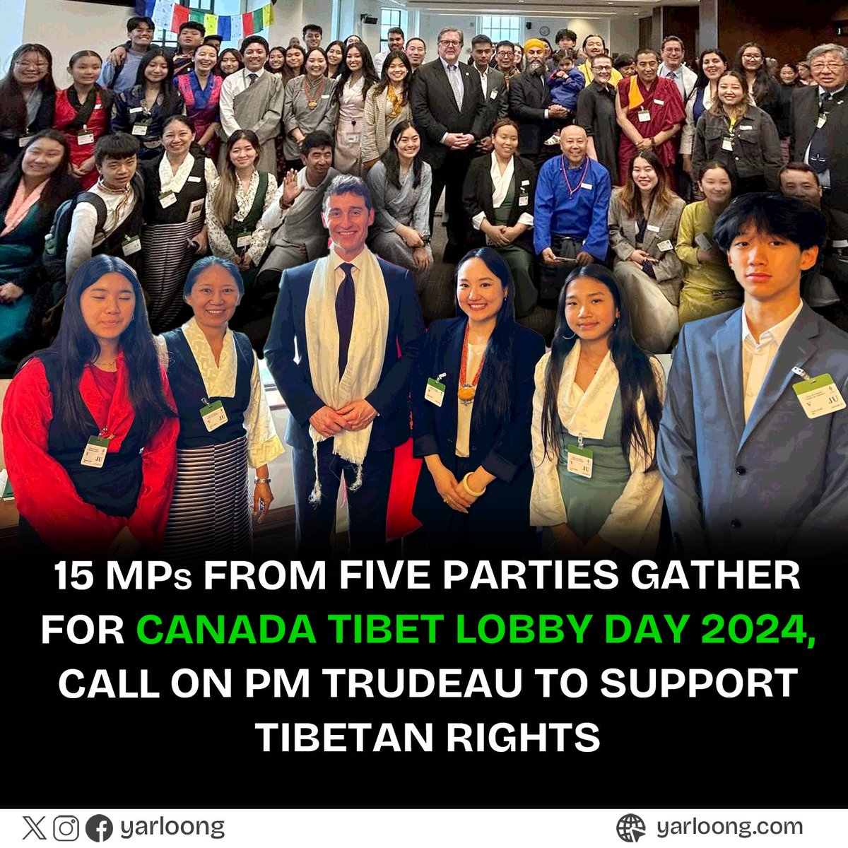 yarloong's tweet photo. The event, chaired by newly elected Parliamentary Friends of Tibet Chair, MP James Maloney, urged PM Justin Trudeau to support significant #humanrights concerns in Tibet.
#TibetLobbyDay #CanadaParliamentHill #SupportTibet #FriendsOfTibet #TibetBill #yarloong https://t.co/aRUlVdJlQI