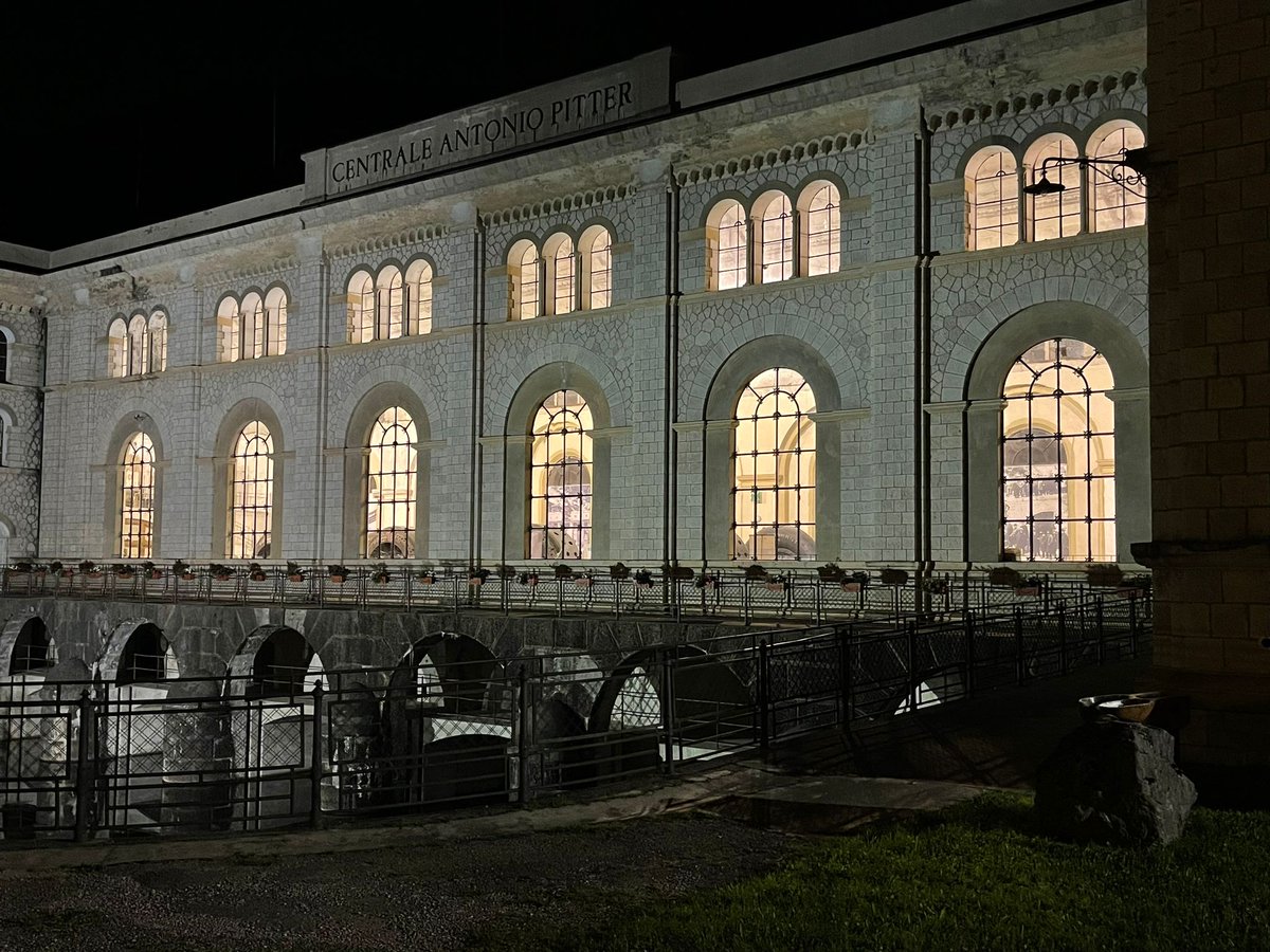 gitonline's tweet image. La #cenaSociale nella sala macchine dell’ex Centrale Idroelettrica “Antonio Pitter” a cura del catering dell’albergo Montenegro di Maniago (PN), sotto la guida dello chef Gabriele Peres