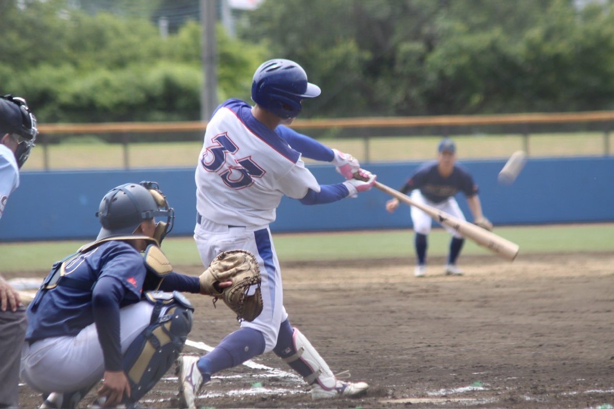 【令和6年度春季新人戦】

⚾️新人戦　準決勝
🏟️東京国際大学野球場
🆚東京国際大学-創価大学

創価大学 3-6 東京国際大学

【バッテリー】
創価｜田高、櫻井、幡野、今井、丸山-上坂、宮嵜、鈴木
国際｜竹内、近藤-角戸

本塁打|
三塁打|関根
二塁打|角戸、石川

📷❶竹内　❷間井　❸木村　❹久保形