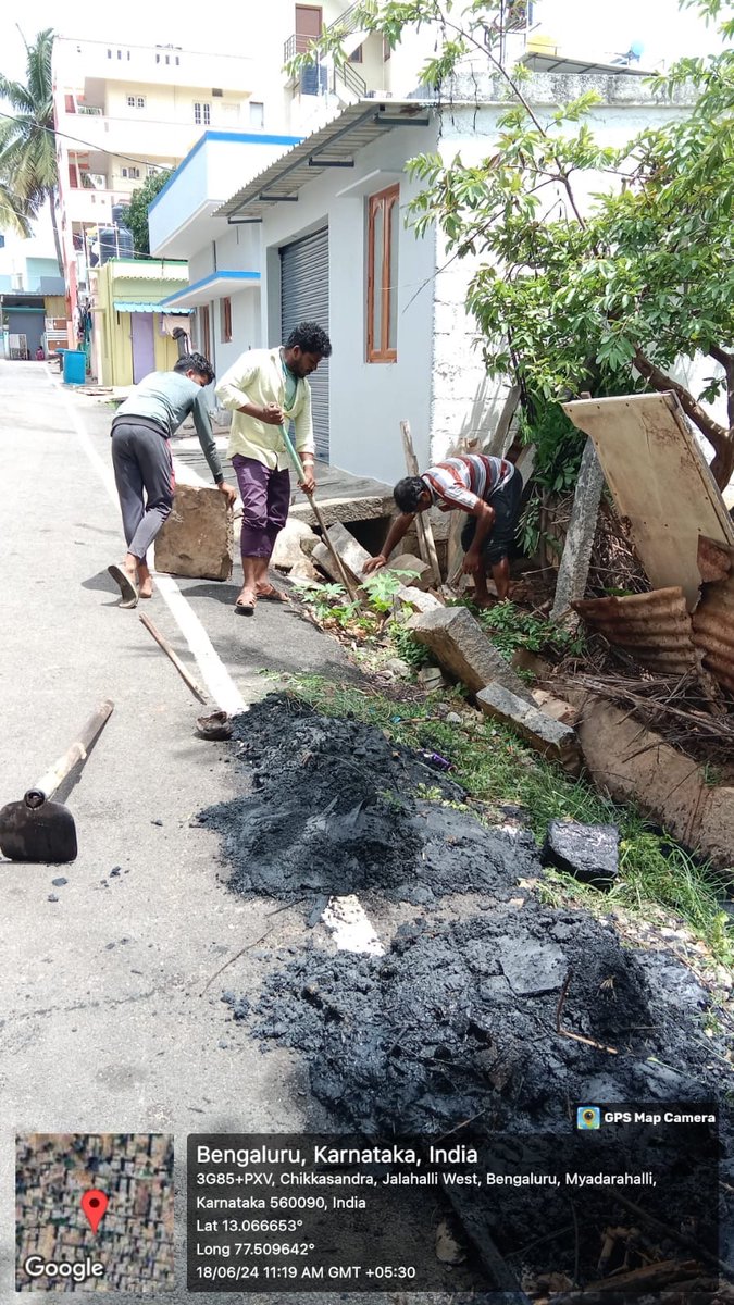 Desalting in ward No 12 &amp; 13