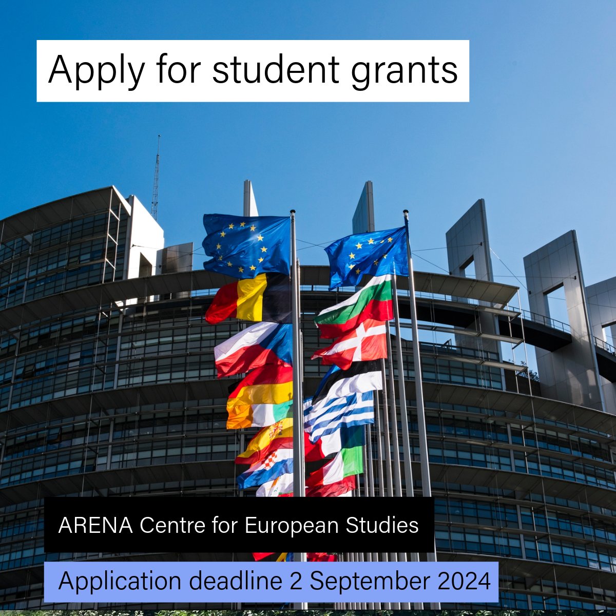 ARENA offers two grants for MA students submitting their thesis in the spring term 2025!

🔹DEAL grant for themes related to European climate policies

🔹REDIRECT grant for themes related to representative democracy in Europe

Read more and apply: sv.uio.no/arena/english/…