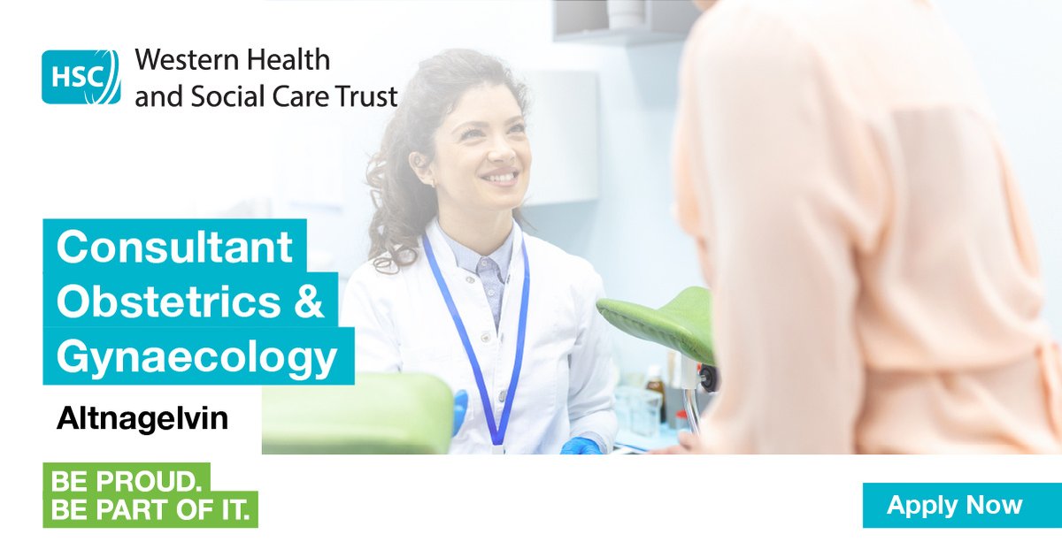 talentdoghq's tweet photo. The @WesternHSCTrust are seeking a Consultant Obstetrician and Gynaecologist to be based at Altnagelvin Hospital on a permanent, full-time basis. 

Apply online today: https://t.co/yztIrrgVZY https://t.co/IHpG7hwQRw