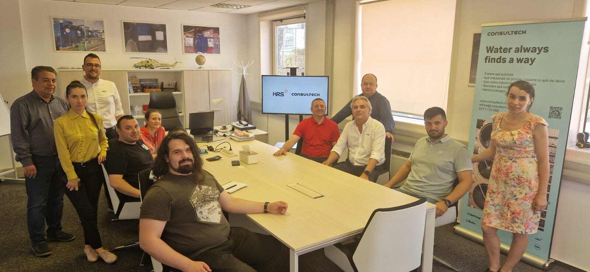 HRSHeatEx's tweet photo. Last week, we officially kicked off our market partner agreement with Consultech in Romania. We are thrilled to welcome Consultech into the HRS family! Here's to a bright future together!
#HRSTeam #EnergyMovesUs #Consultech #Partnership #BusinessGrowth #TeamWork #NewBeginnings https://t.co/xcmdFBgpRA