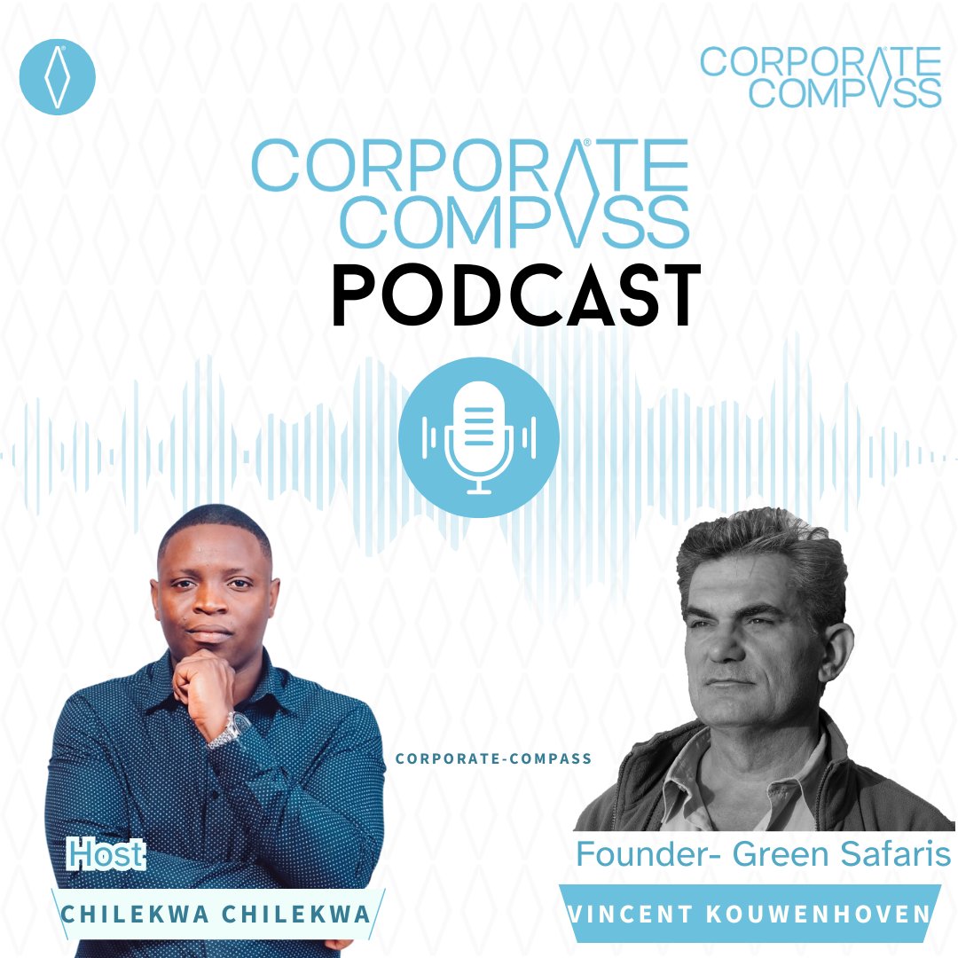 CorporateCompas's tweet photo. A conversation with Vincent Kouwenhoven , founder and managing director of Green Safaris , we discuss his passion for conversation and Green Safaris  eco friendly approach to tourism by merging sustainability and luxury travel in Zambia and Malawi. https://t.co/gWArlYmqds
