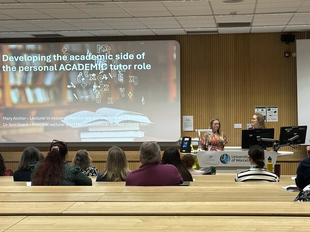Developing the academic side of the P’A’T role with Mary Archer and Dr Terri Grant #UWLTC24