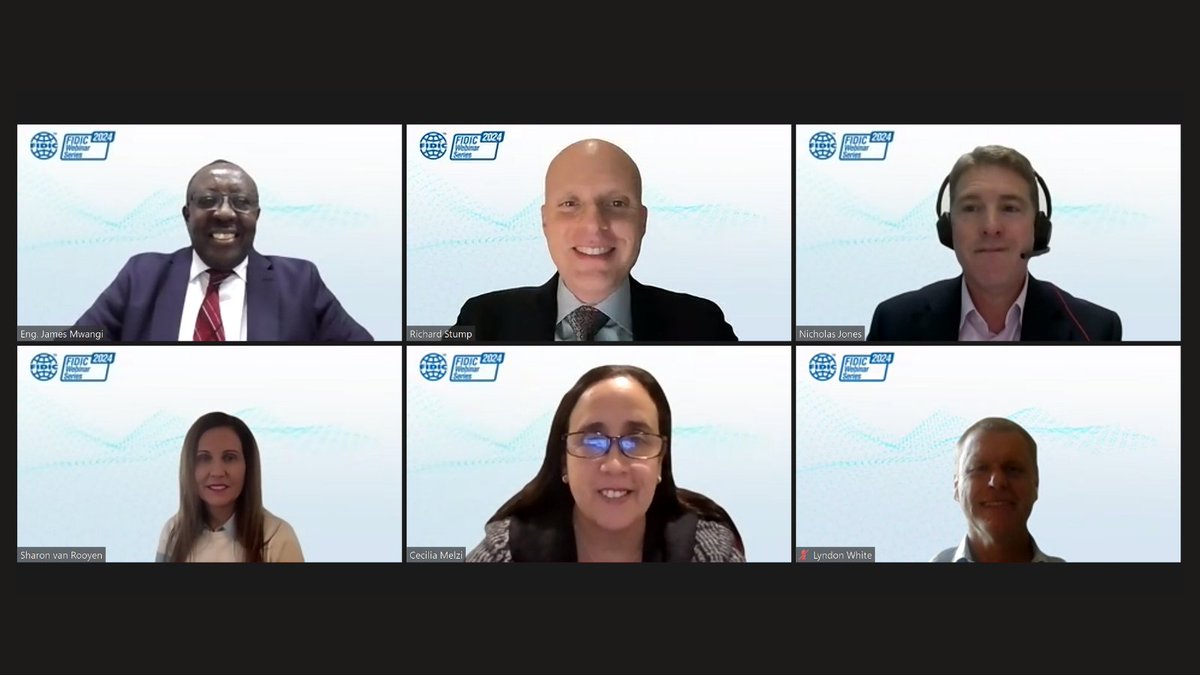 FIDIC's tweet image. 🔴FIDIC's webinar - Why collaboration is essential in the fight against corruption is underway! 🧵
#corruption #intergrity #anticorruption #Infrastructures @EYnews