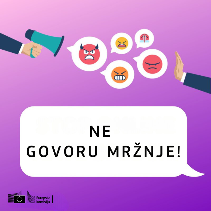 EK_Hrvatska's tweet photo. Lijepa riječ i željezna vrata otvara.
Solidarnost je naše najjače oružje protiv mržnje.
Podržimo jedni druge i zajedno stvarajmo društvo gdje #NemaMjestaZaMržnju. 💪
Međunarodni @un dan protiv govora mržnje ➡ #NoPlace4Hate
→ https://t.co/MxdB5z9L8H #NoToHate https://t.co/j3Brzo15uC