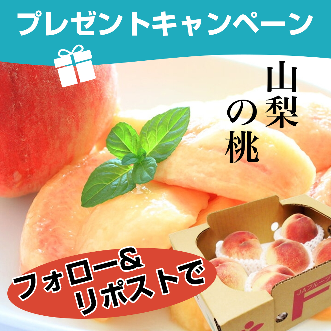 ruanbb2021's tweet photo. 🤟\プレゼントキャンペーン/🌸 最終日
山梨の桃  [約1.5kg 5～7玉] 山梨県産🍑🍑 抽選で合計5名様に🎁

応募方法：
①@ruanbb2021をフォロー
②6/23までこの投稿をRTだけ
③当選者はDMまで

ご応募お待ちしてます
 #拡散希望︎ #プレゼント企画 #キャンペーン #ギフト #桃 https://t.co/PLdyOr13C9