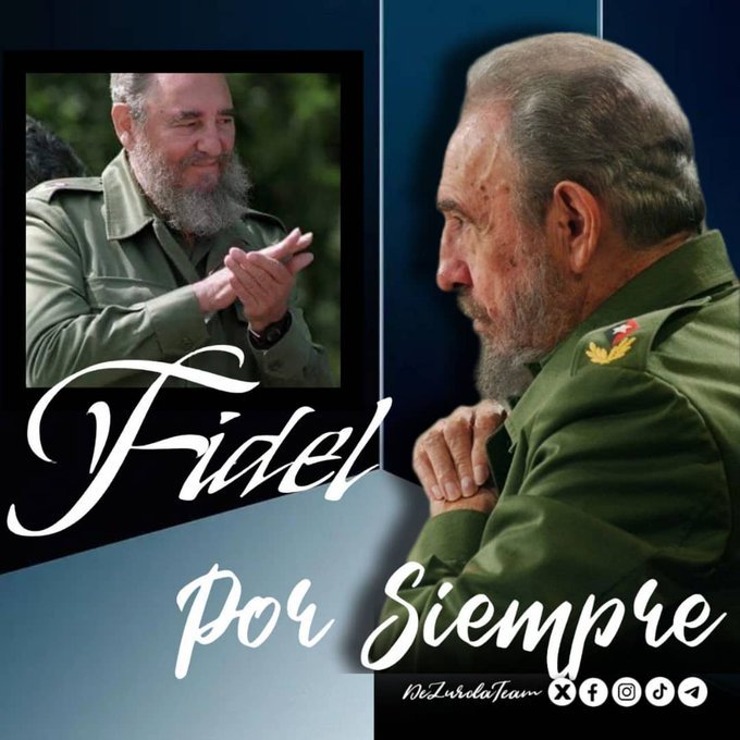 JHGcasanova's tweet photo. Fidel: “Luchar por la paz es el deber más sagrado de todos los seres humanos, cualesquiera que sean sus religiones o país de nacimiento, el color de su piel, su edad adulta o su juventud” #LatirAvileño #CiegoDeÁvila #SinPerderUnDía 
@PartidoPCC @DrRobertoMOjeda  @DiazCanelB https://t.co/X9msL1r5tK