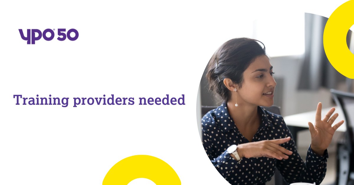 YPO is seeking exceptional coaching training providers to join our Training DPS! 📢
We're looking for talented coaches specialising in Executive, Business, Performance, and Life Coaching.

👉 ypo.co.uk/frameworks-hom…

#PublicSector #Training #Framework