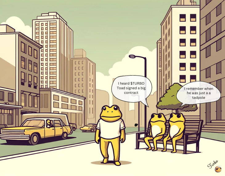 🚀 $TURBO - For the People 🚀

Let's not forget, $TURBO is 100% community-owned. 

Toad is making every effort to make $TURBO a sustainable project that adds real value, unlike many other memecoins that rely on hype.

#TurboToken #TurboRevolution