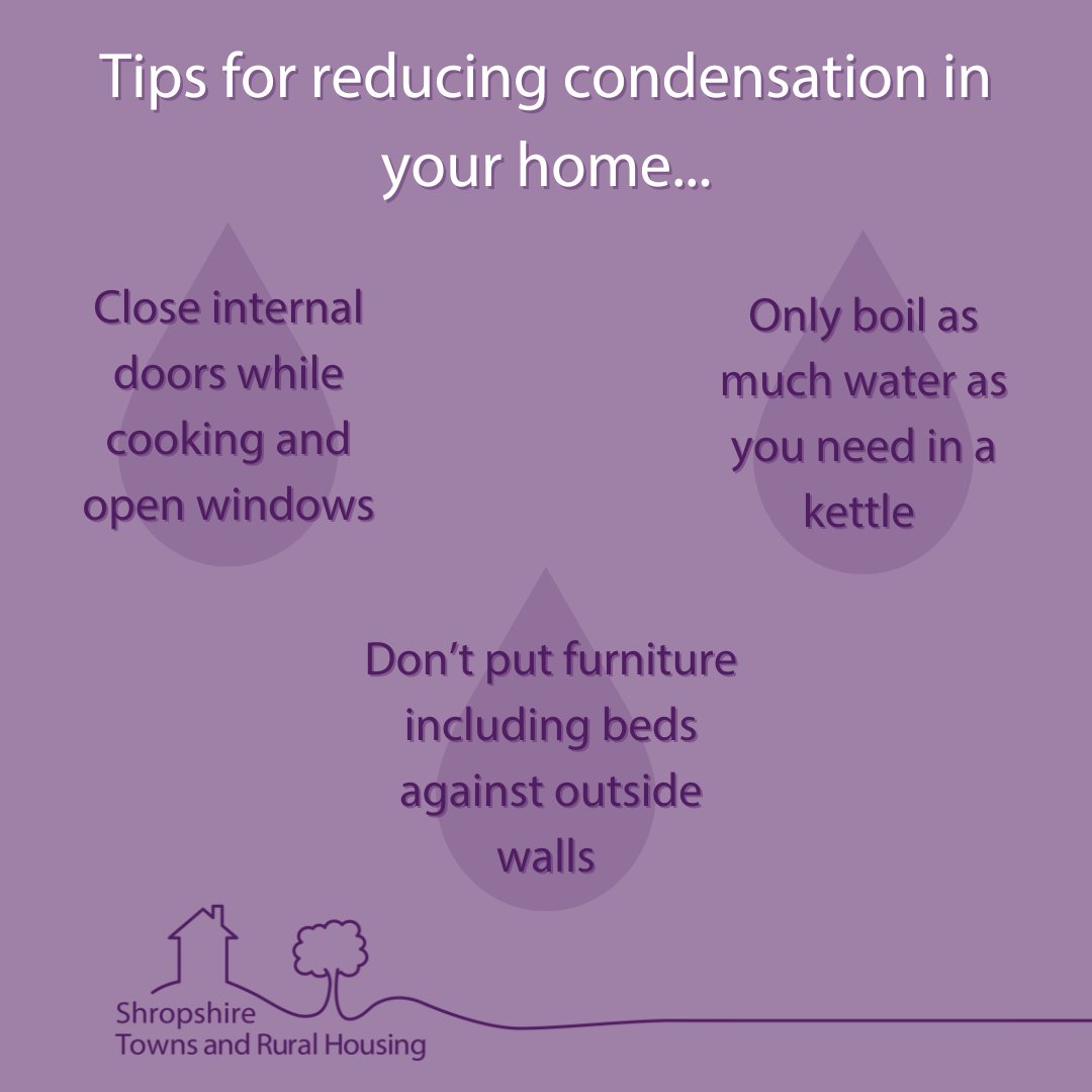 No one wants damp and mould in their home and there are things we can all do to prevent and deal with it.

We have produced a handy guide so you know the steps you can take to prevent and treat condensation and damp: starhousing.org.uk/assets/5990b16…