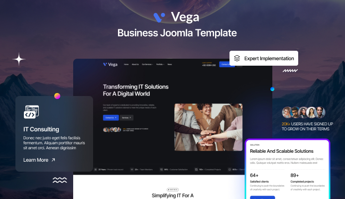 joomlart's tweet image. 🚀 Introducing JA Vega - our latest Joomla template for businesses! Sleek design, service &amp;amp; portfolio layouts, advanced megamenu, and more. Built on T4 Framework for speed and SEO. Elevate your site today! 🌟

joomlart.com/joomla/templat…

#JAVega #JoomlaTemplate #T4Framework