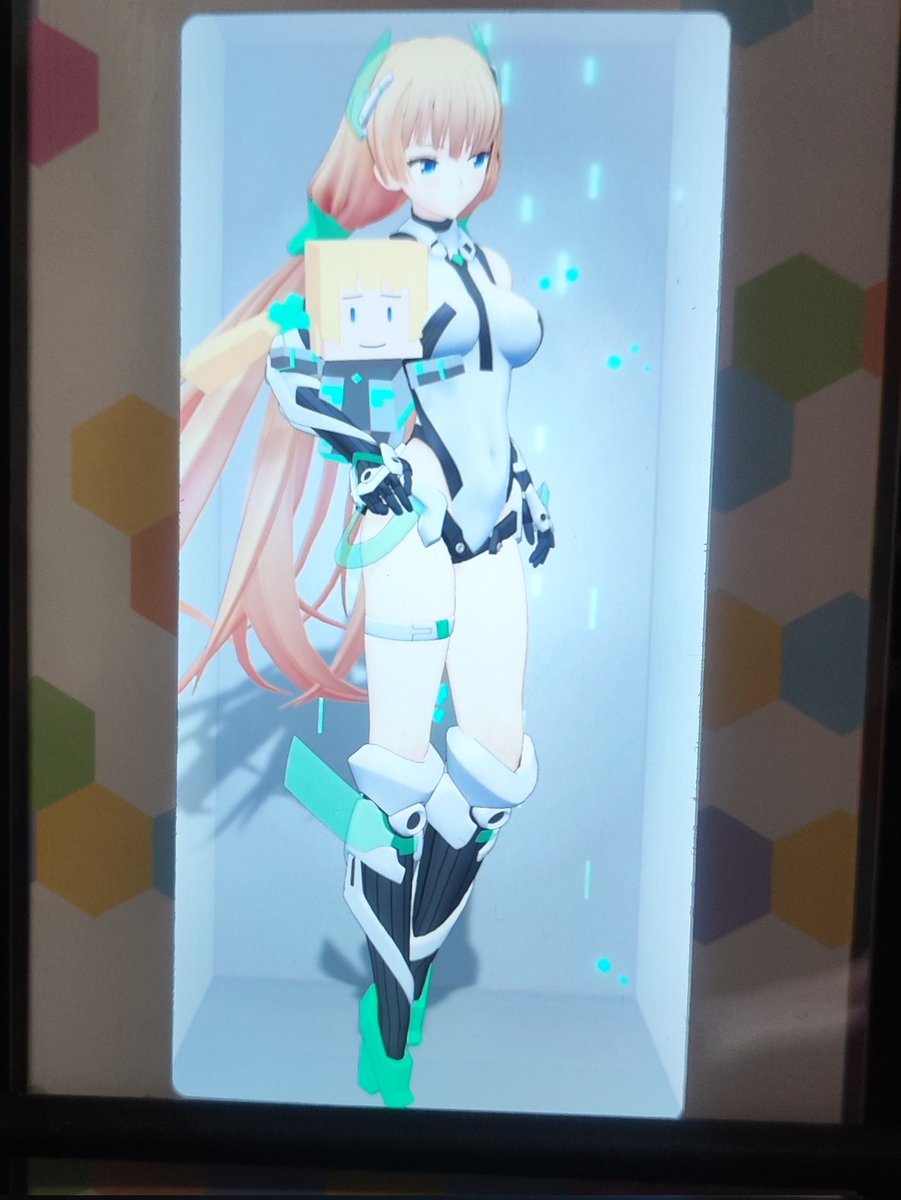 iriya3ff's tweet image. アンジェラさん実装しました〜
#DigitalFigureBox