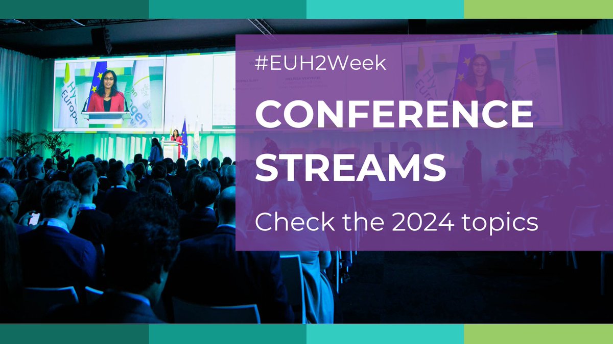 📢Official Programme for #EUH2Week 2024 is here!🚀

3 Conference Streams: 
🟪High-Level Policy 👉shorturl.at/Iy0IC
🟧B2B Forum 👉shorturl.at/ukSOH
🟩NEW! Innovation Hub👉t.ly/rTJNz

🗣️CALL FOR #B2BF SPEAKERS! 
Apply now👉 shorturl.at/smfnL