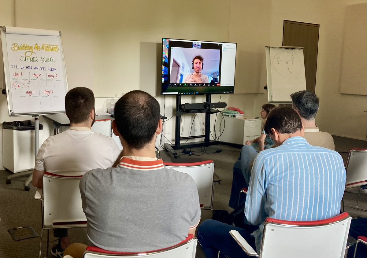 telt_lyonturin's tweet photo. #BuildingtheFuture Summer school | Today @damianocerrone @urbanistai describes how #AI concretely contributes to reimagine the future of cities and their spaces. https://t.co/Ni0oVLS4nx