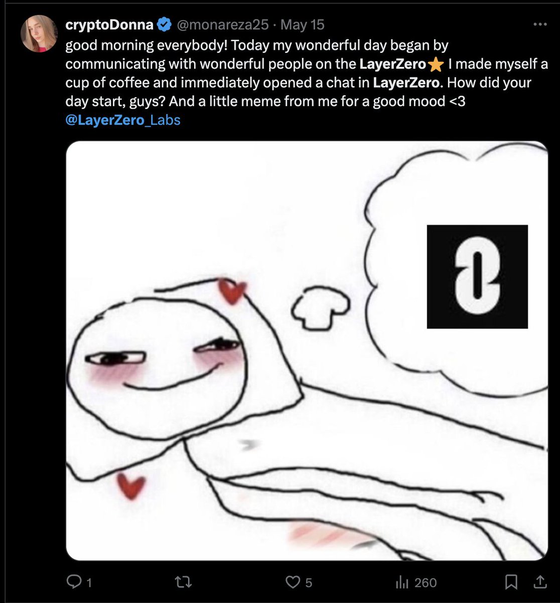 Donna you seem super awesome so I want to make sure I come off fair and  unbiased here, but your first interaction *ever* with LZ on twitter was May  15th (1 month