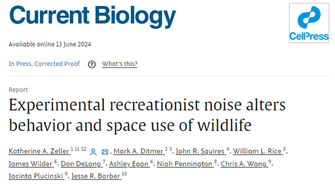 We were happy to hear one of our customers had just released a new paper based on research using Boombox. It was with the US Forestry Service and they spent the last three years doing studies on how recreation noises affect wildlife in national parks.
sciencedirect.com/science/articl…